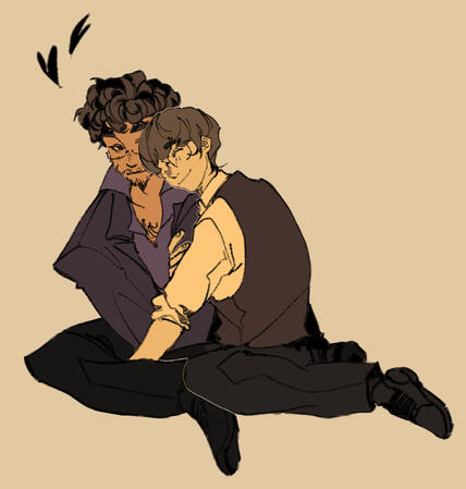 business au - cuddling