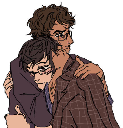 business au - hug